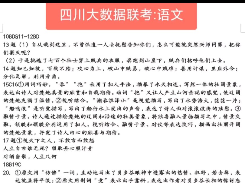 四川省高三金太阳5月联考/四川高三大数据联考各科试题汇总哔哩哔哩bilibili