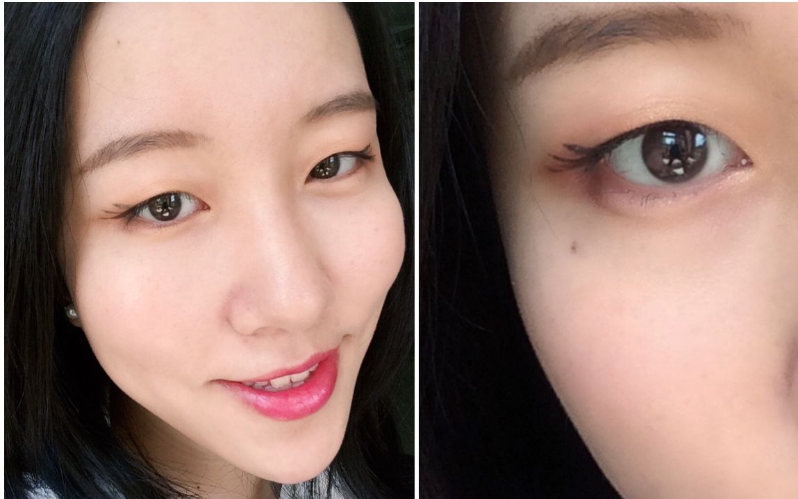 【狐狸萱】单眼皮花式眼线妆容 眼线夸张掩盖方法