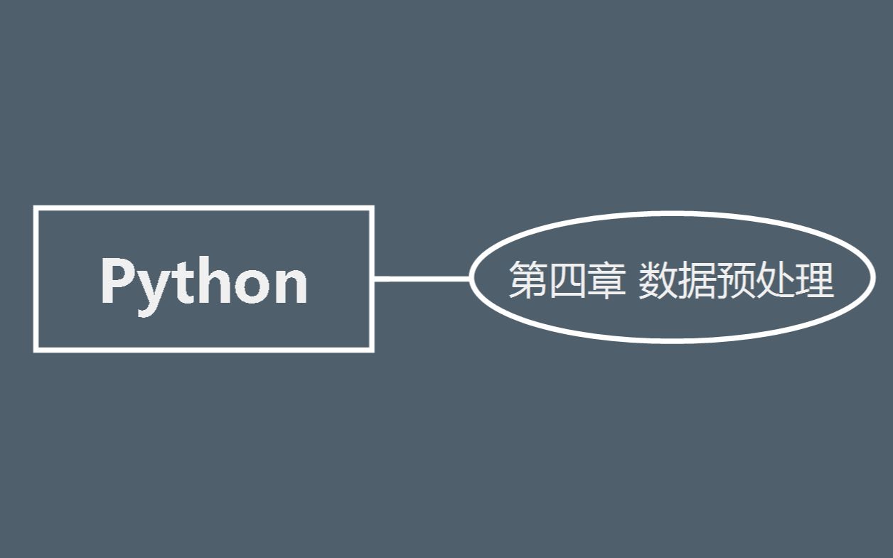 Python数据预处理哔哩哔哩bilibili