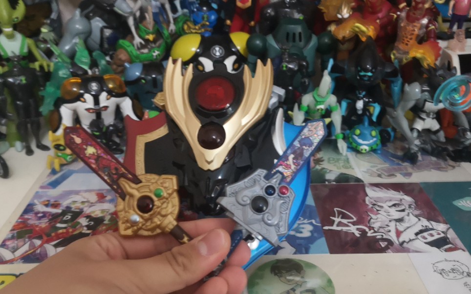 妖怪手表暗黑阎魔的魔颚王牙手表幻魔附身蛇王剑阎魔剑