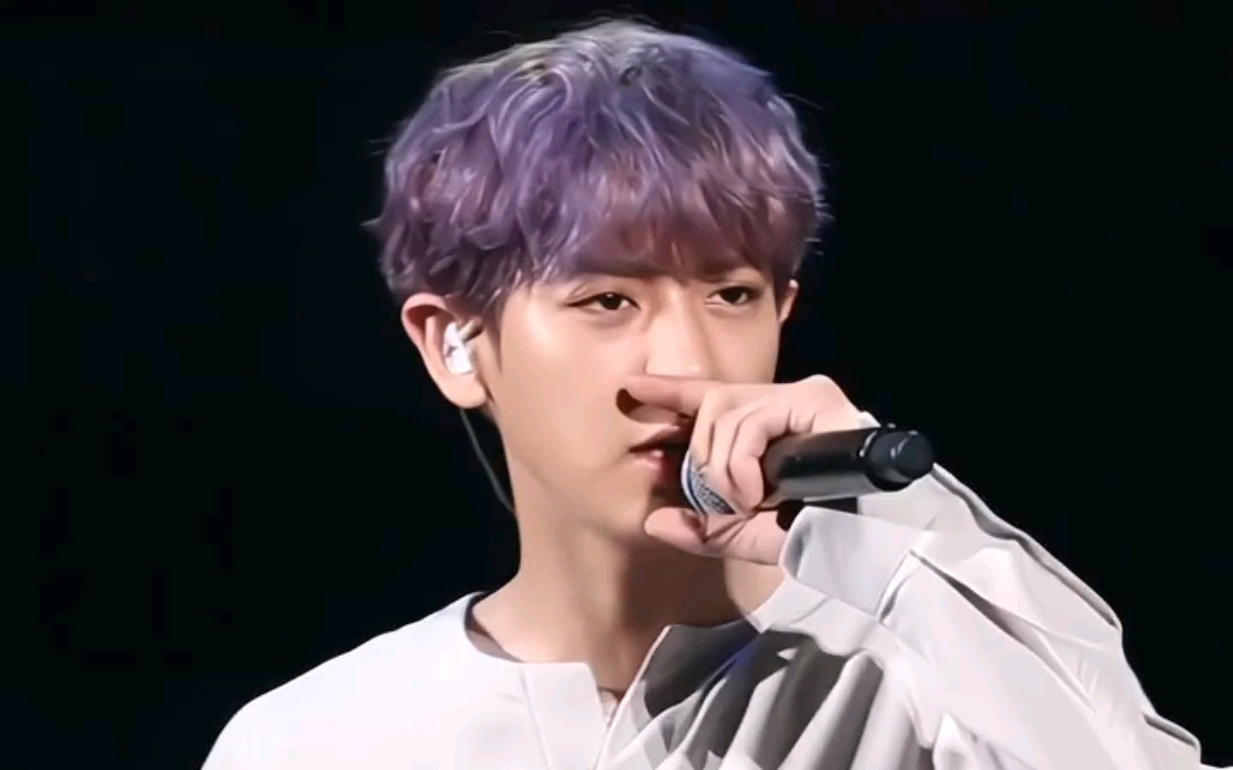 朴灿烈演唱现场直拍,心动ing