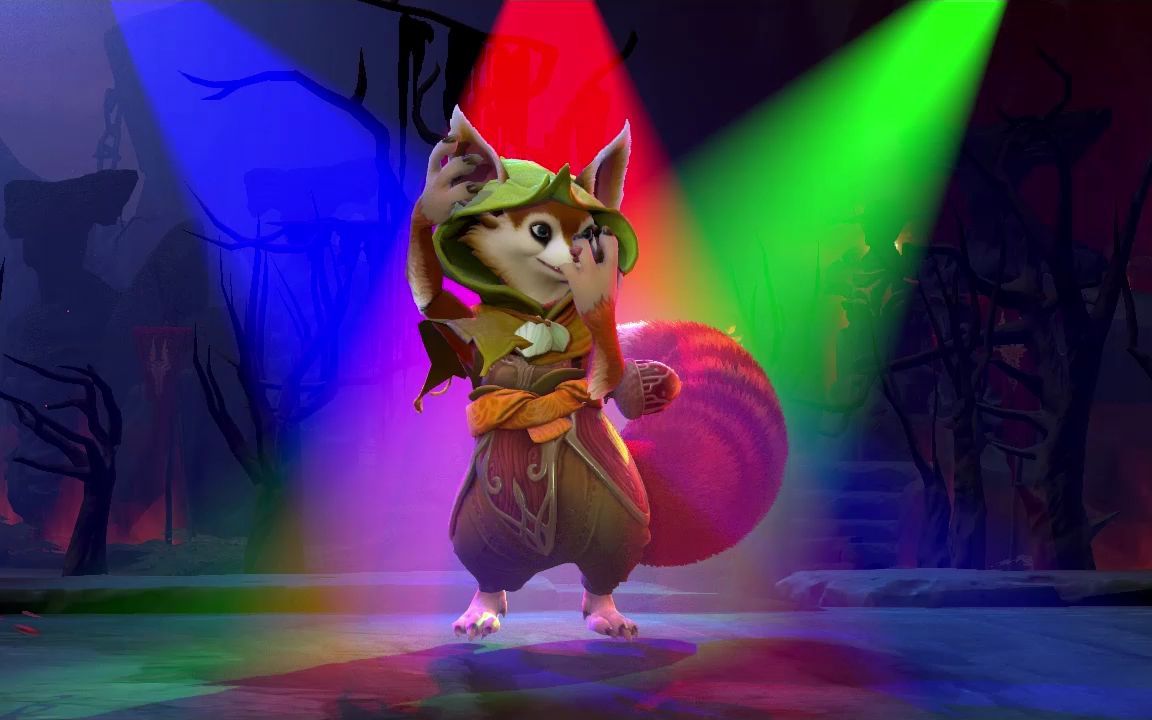 【dota2】弗兰松鼠给你来一发动感的《 鼠子摇》_电子竞技热门视频