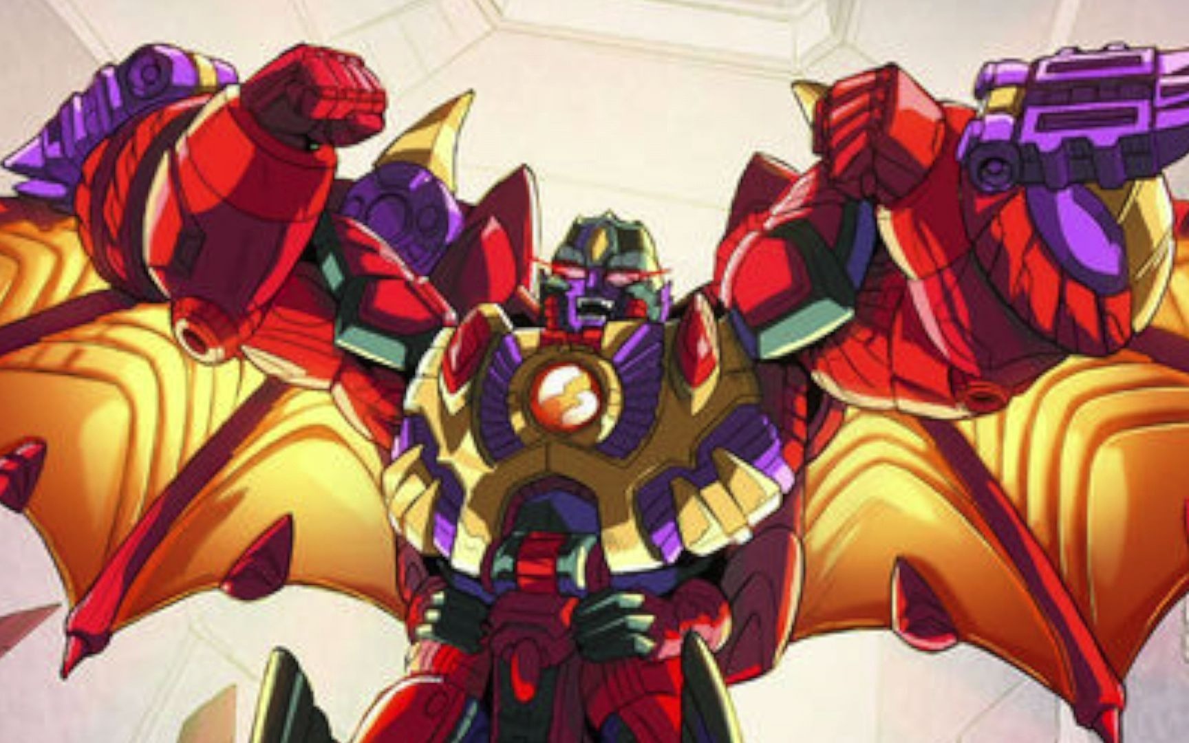 来看11变的红龙 霸王龙g1 变形金刚 超能勇士 猛兽侠 金属变体