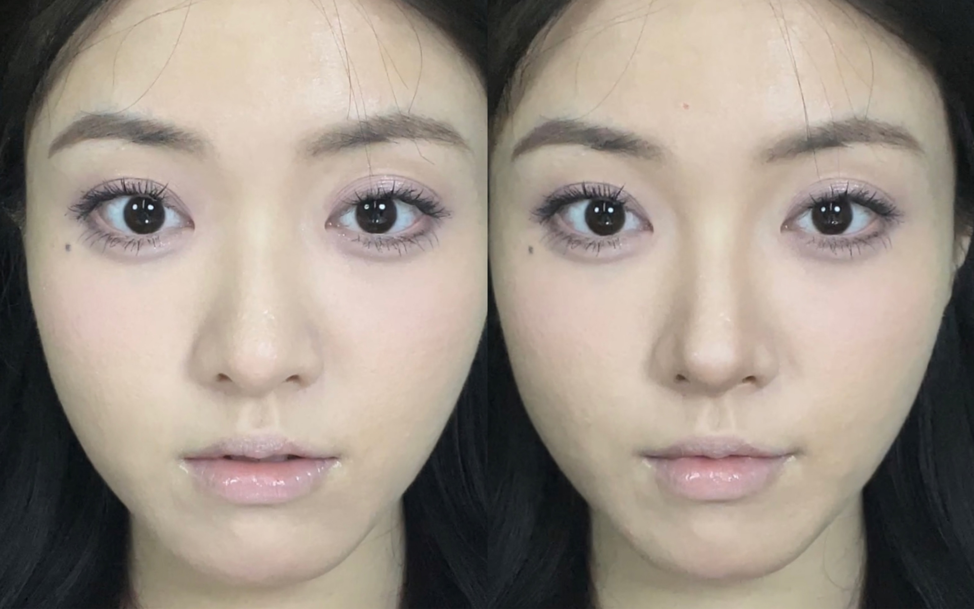 很适合圆鼻头的钻石鼻修容!第一次就能上手快来试试看