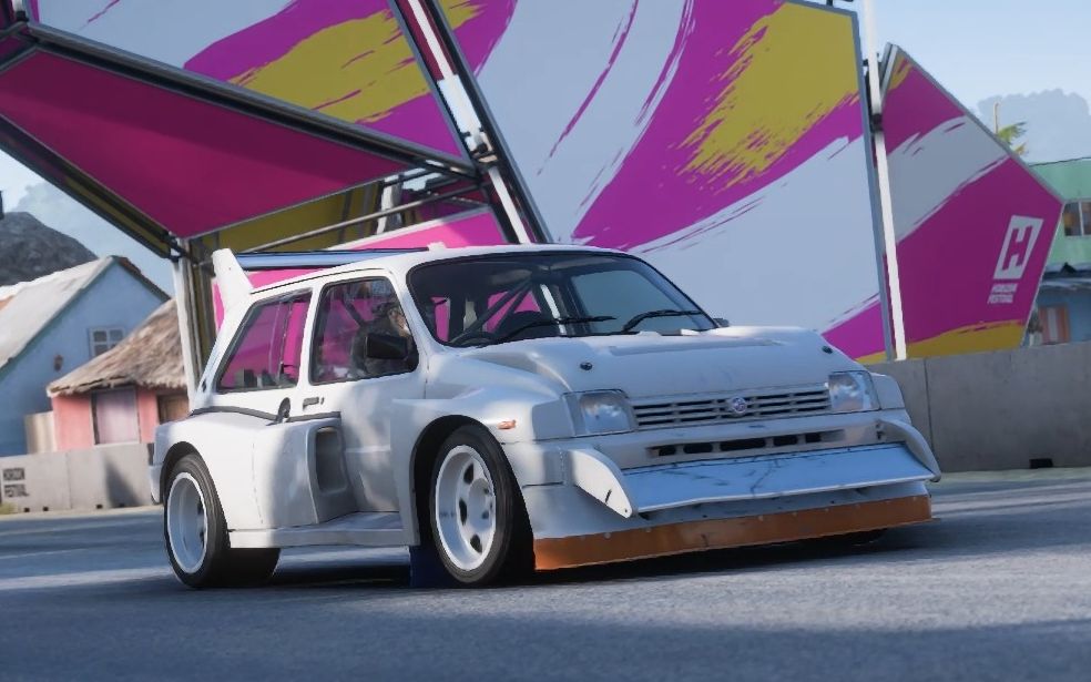 【地平线5】原厂 歌利亚环岛 1986 名爵 metro 6r4