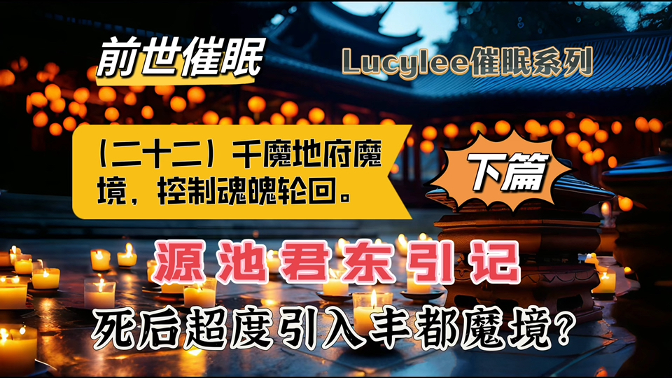 前世催眠~源池君东引记 (二十二)下篇,千魔地府魔境,控制魂魄轮回.死后超度引入丰都魔境?!哔哩哔哩bilibili