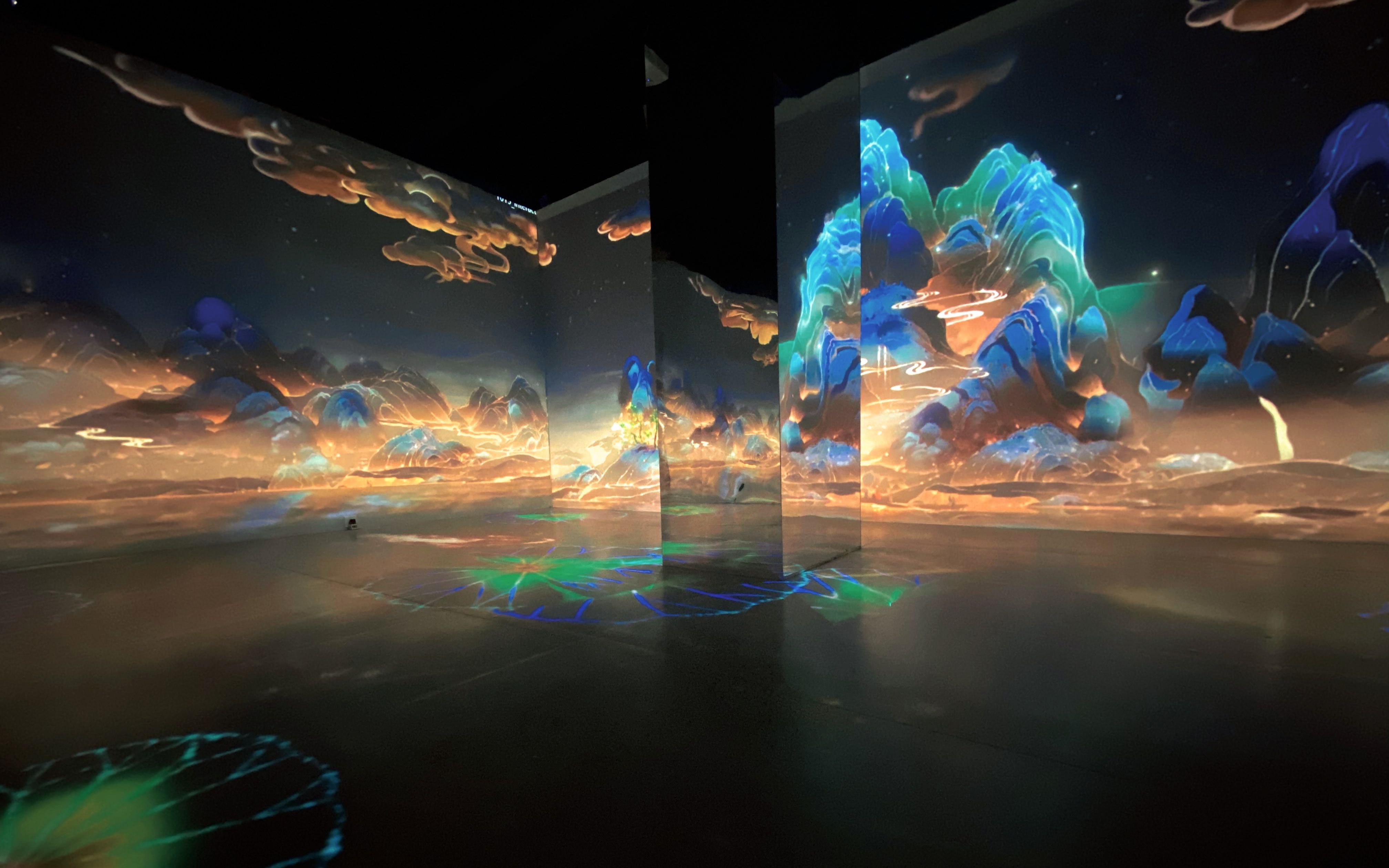 sunnyart艺之光境5d全息国潮探索艺术馆