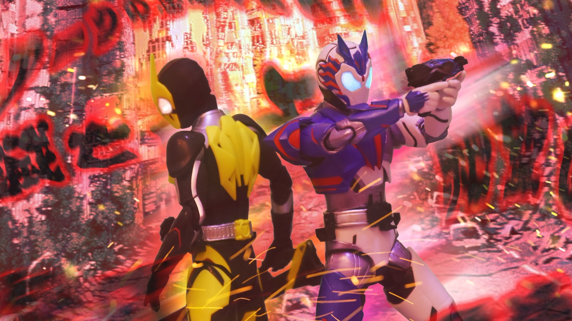 拍了个胶【shf - 假面骑士01 & 假面骑士巴尔坎】