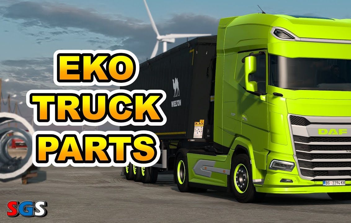 【YouTube】欧卡2modEKO 卡车部件  新更新|ETS2 1.50| EKO Truck Parts  NEW UPDATE哔哩哔哩bilibili欧洲卡车模拟2