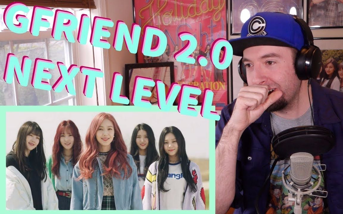 [图]【Gfriend reaction】音乐人Joey观看 夜Time for the moon night 的反应