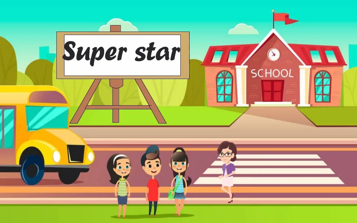 [图]Unit Four I have a pen pal A Talk Super star 课前微课