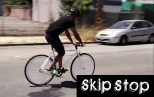 Download Video: 【Fixed Gear】死飞教学—如何MID SKID(座刹)2