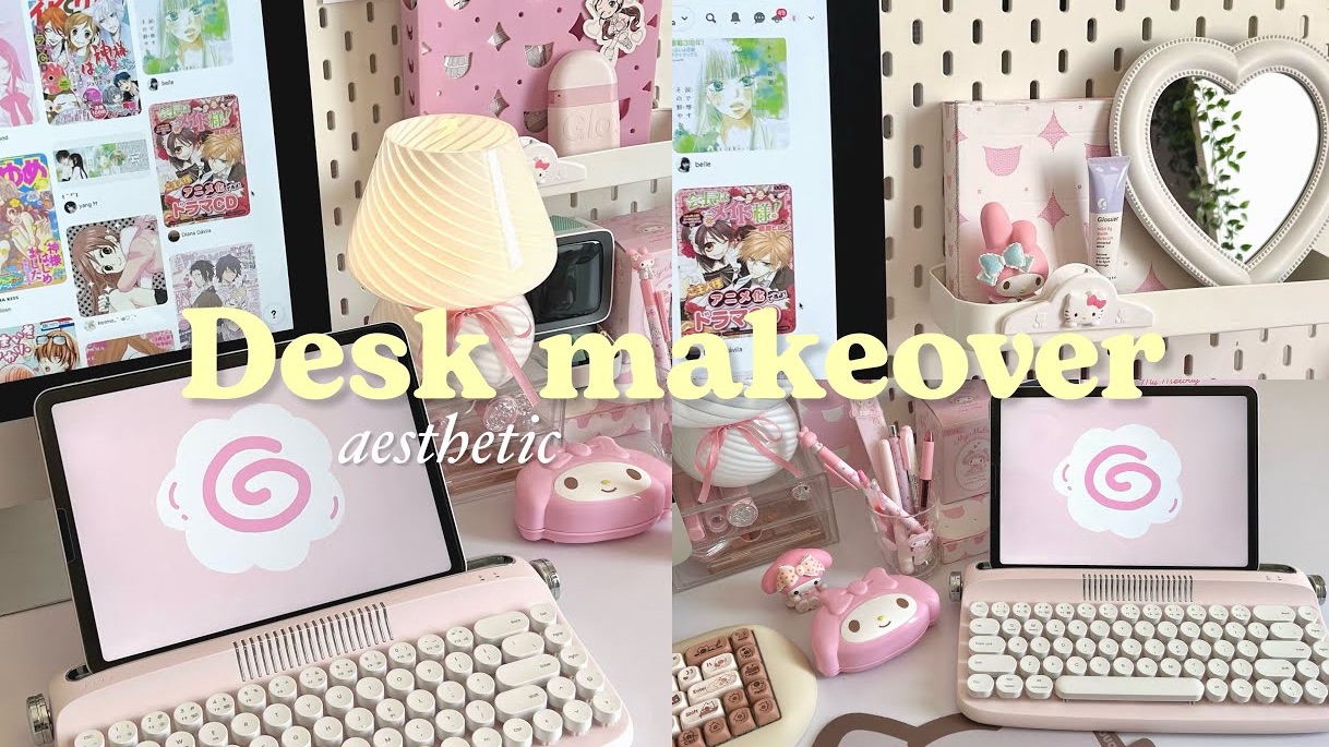 galacsea 31 甜系ins风桌面布置