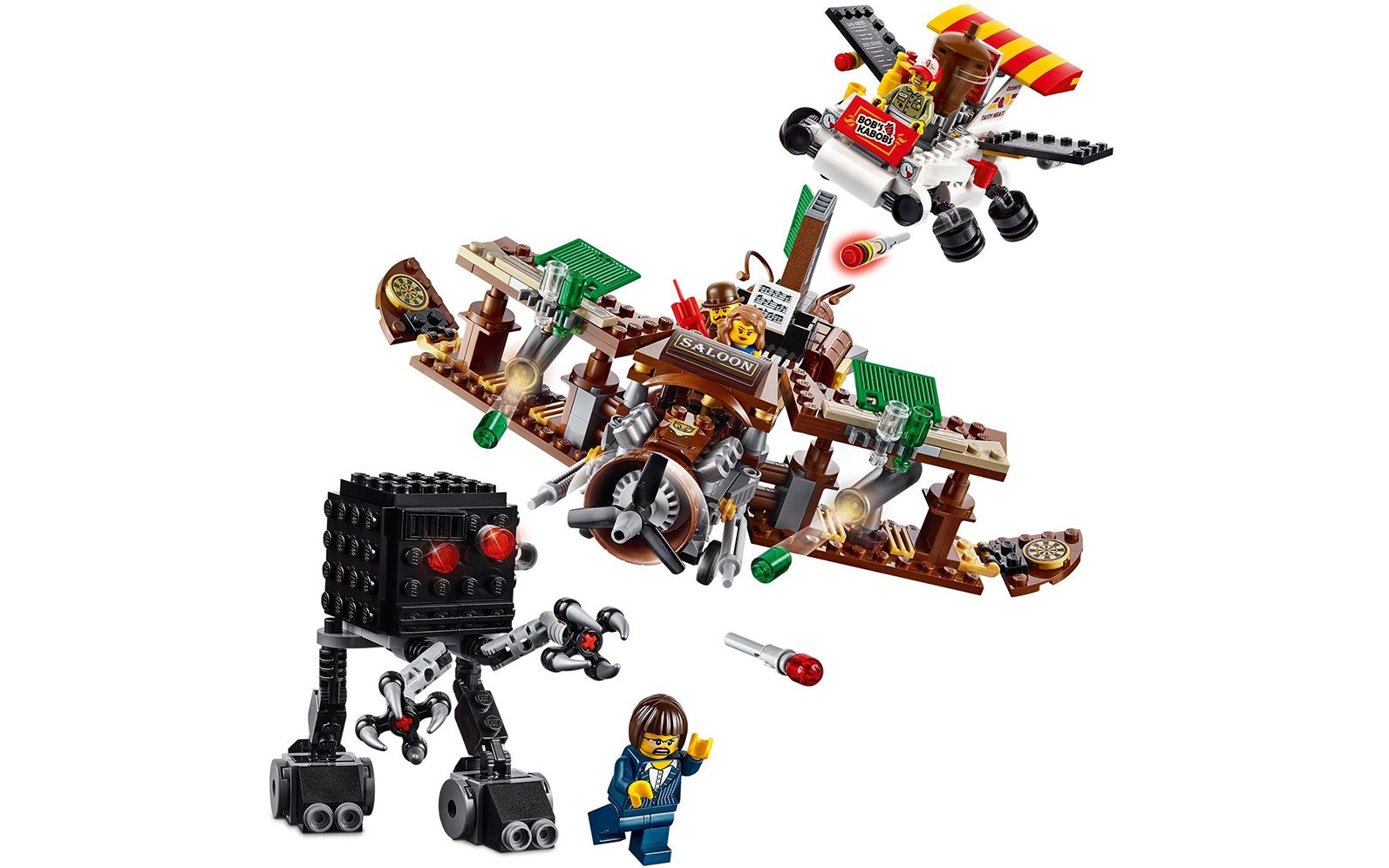 乐高 lego 70812 乐高大电影 创意伏击 2014速拼评测