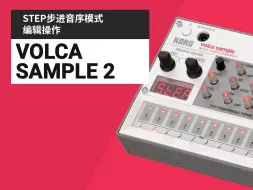 Descargar video: KORG volca sample 2使用教程连载3 - STEP步进音序编辑模式操作介绍