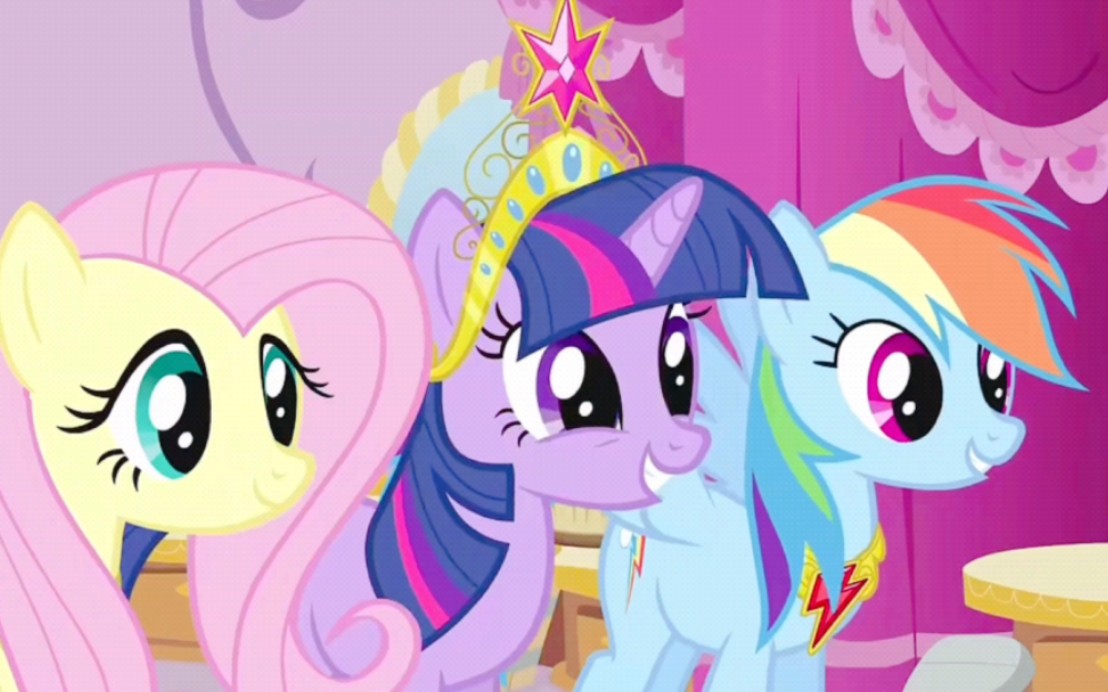 我终于可以进入闪电飞马队.《小马宝莉》mlp