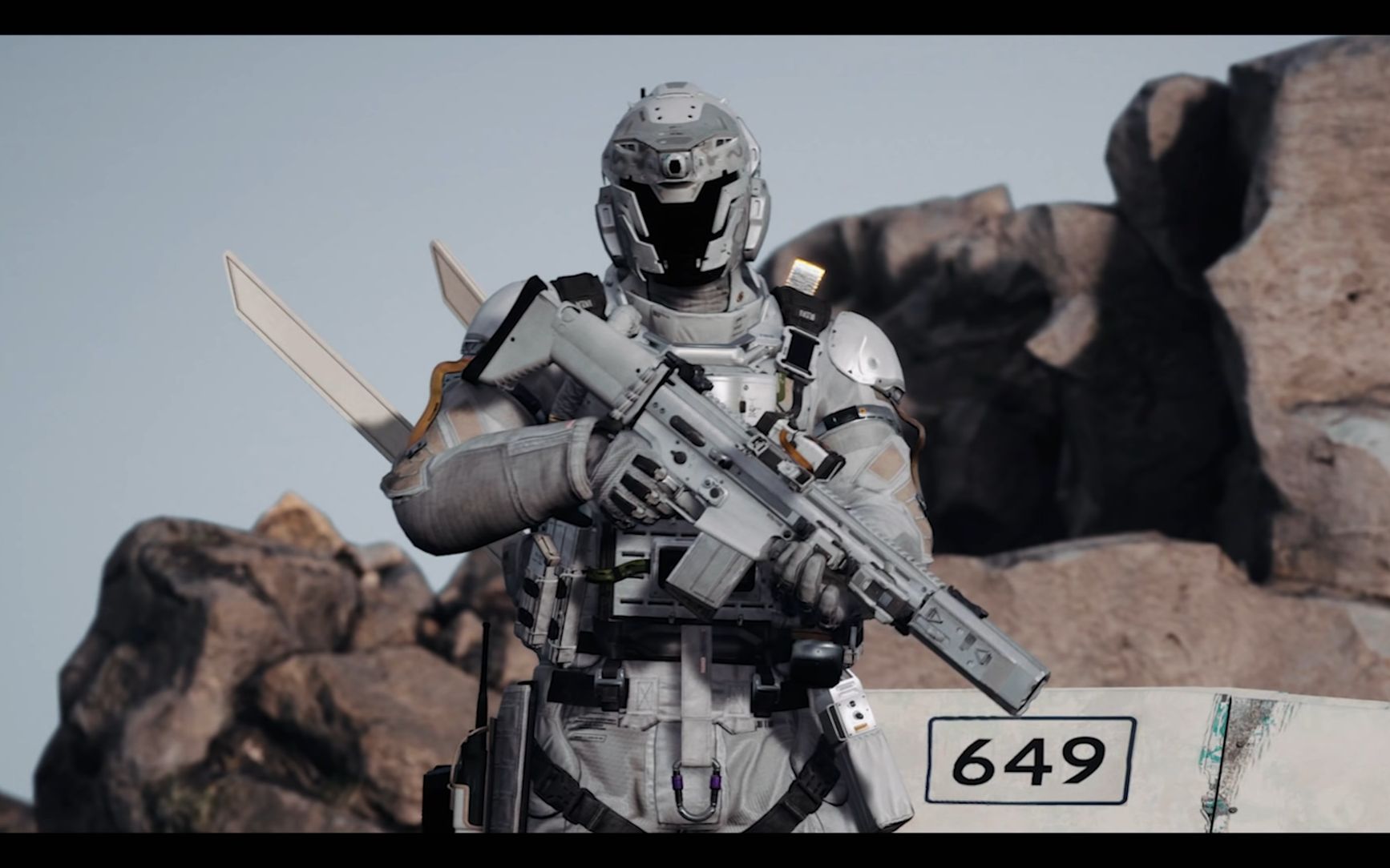 【4k】科幻短片《逆境》超帅战甲系列