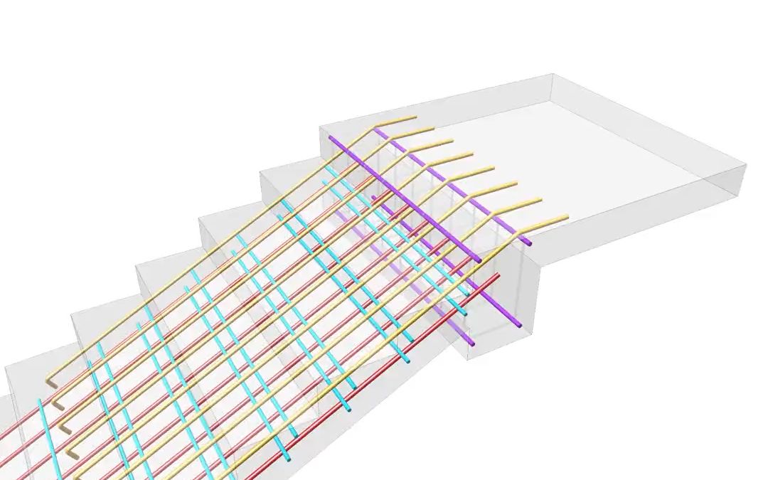 楼梯钢筋计算公式图解图片