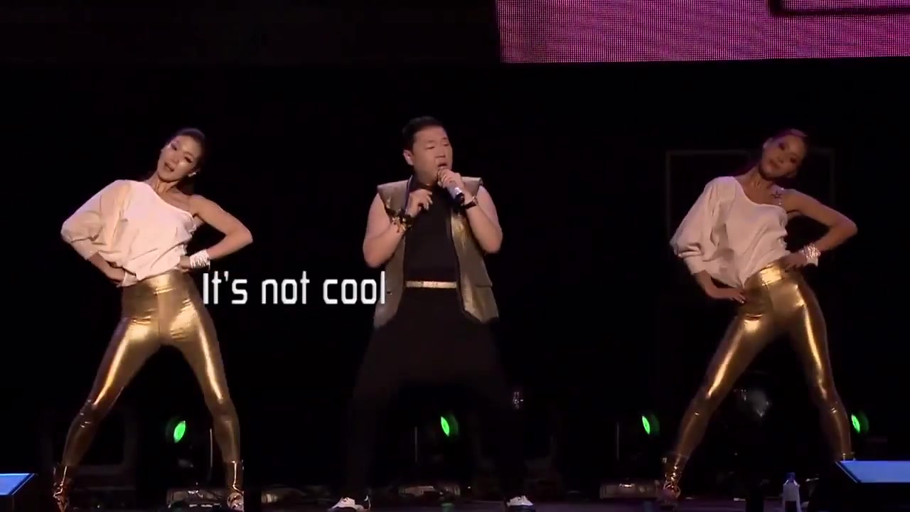 [图]PSY - Gentleman + Gangnam Style火爆现场 live