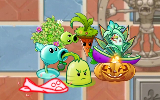 pvz2自创植物 香水花图片