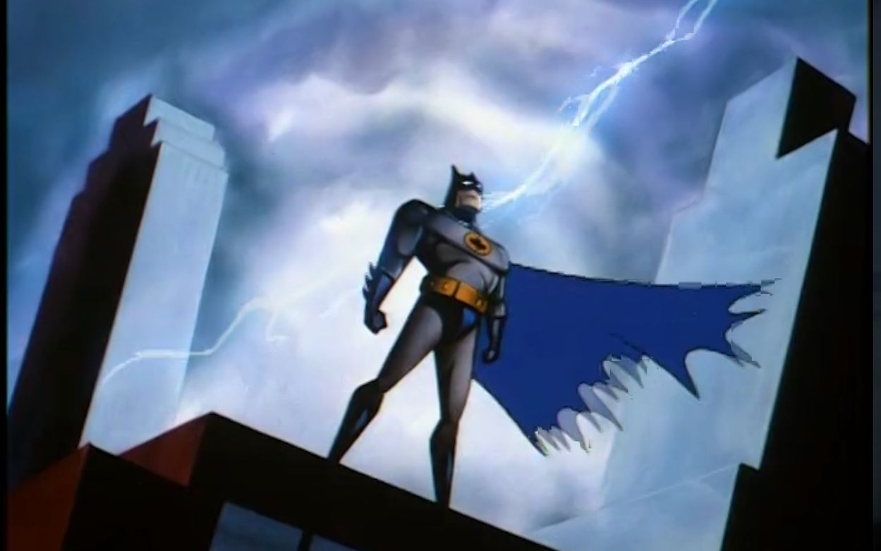 [个人镜头重制]3d还原蝙蝠侠92动画版名场面