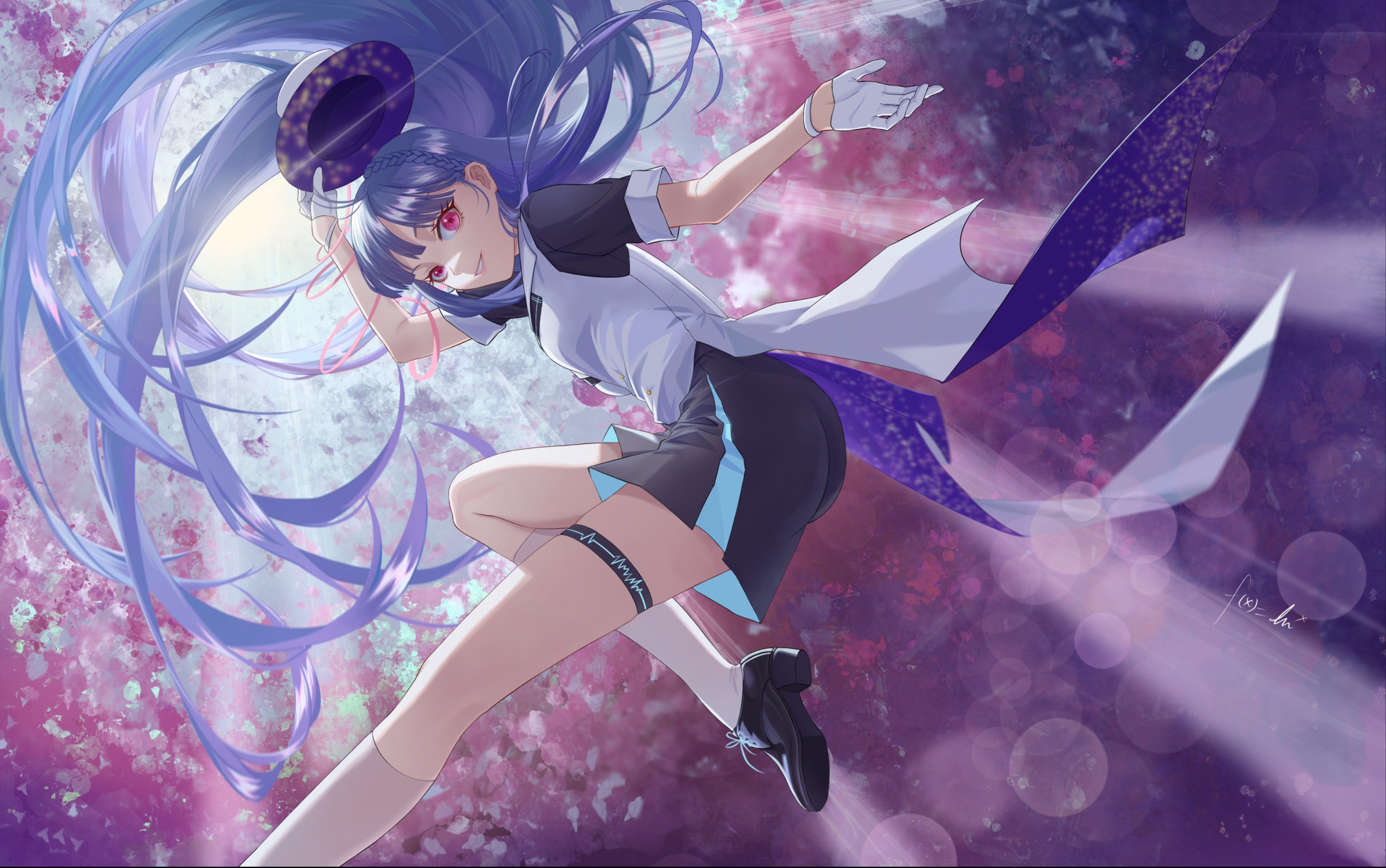 心华六周年贺图绘画过程