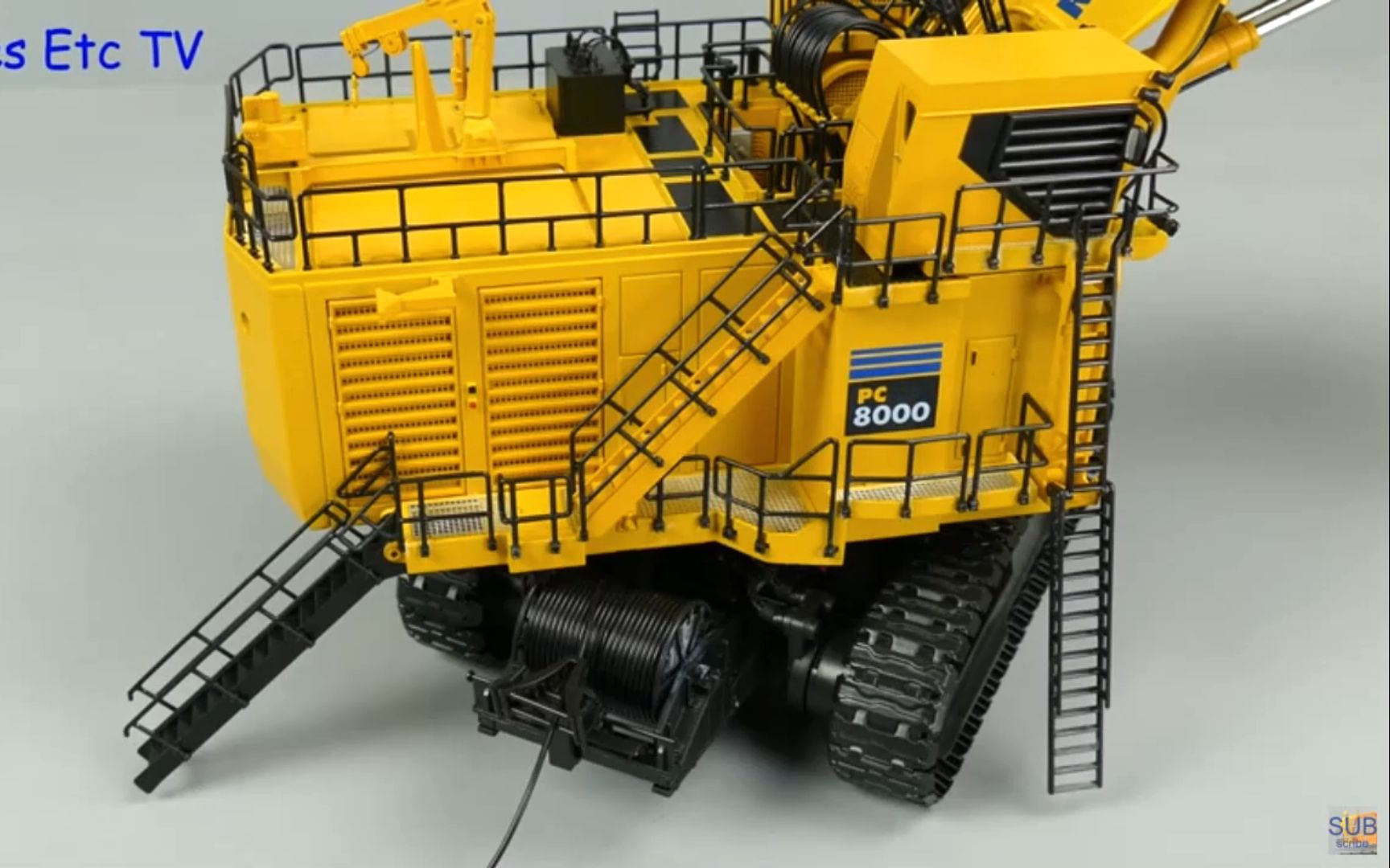 小松komatsupc8000正铲矿用挖掘机静态模型