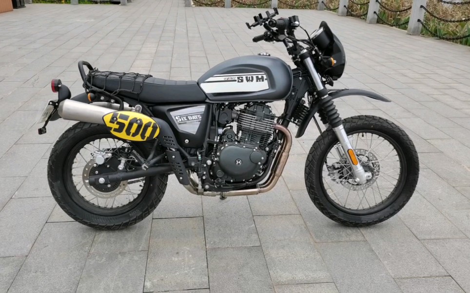 鑫源swmslxdays500复古越野vmx风格硬派scrambler静态视频