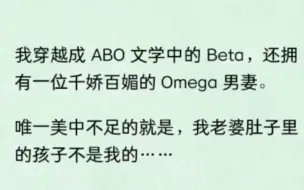 Download Video: 我穿越成 ABO 文学中的 Beta，还拥有一位千娇百媚男妻。但是我老婆肚子里的孩子不是我的……