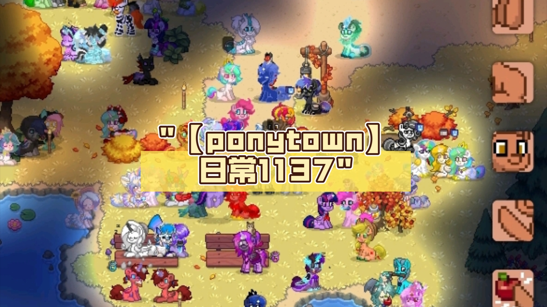 【ponytown】日常1137哔哩哔哩bilibili