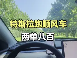 特斯拉兼职跑顺风车，两单跑877是什么体验