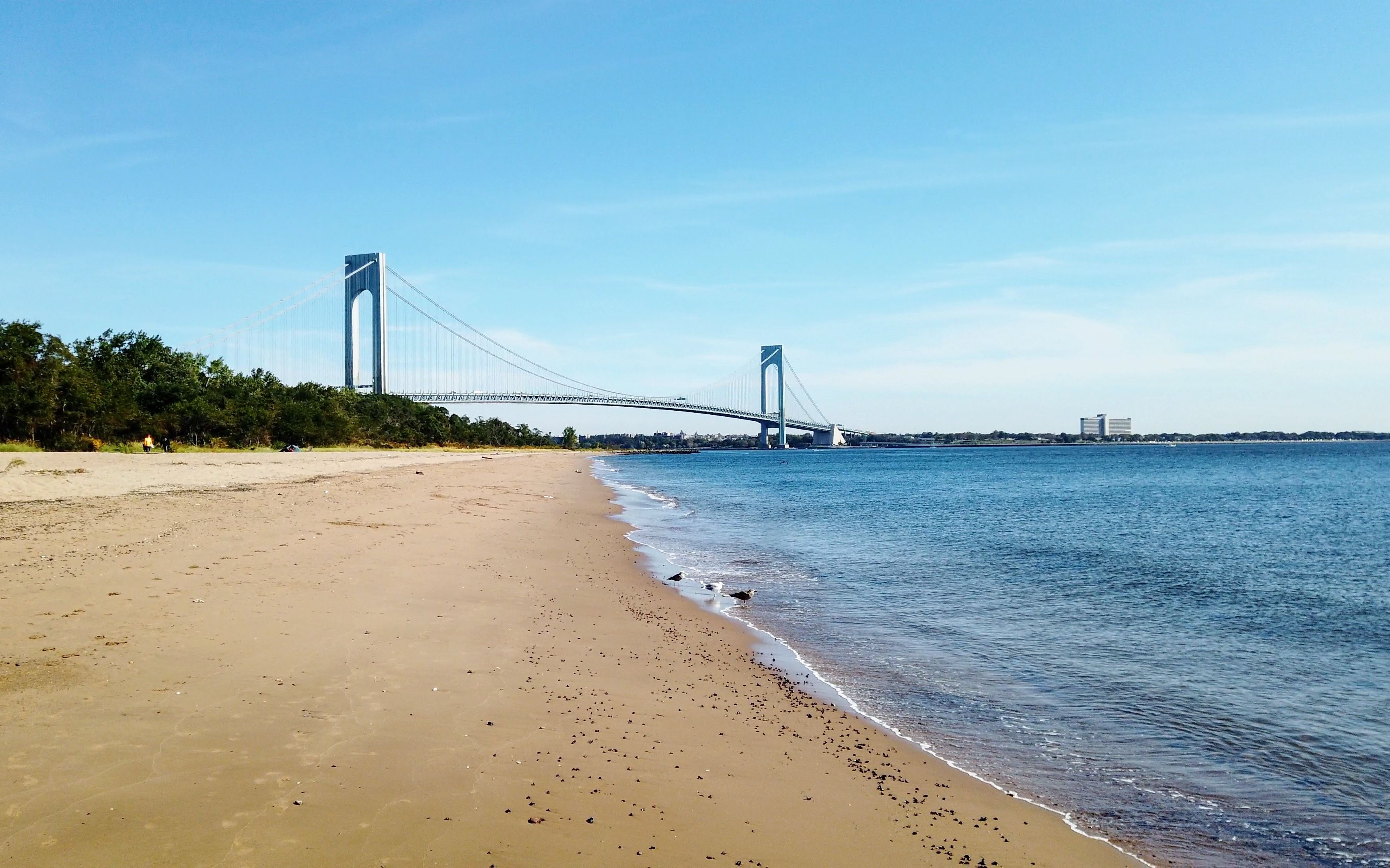 纽约史泰登岛海滩散步(south beach, staten island)-2021.10