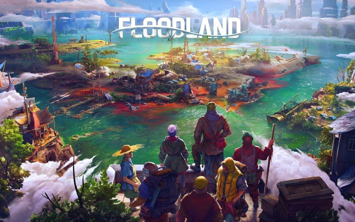 [图]【中字】启示录后的水上世界殖民地生存《floodland》试玩