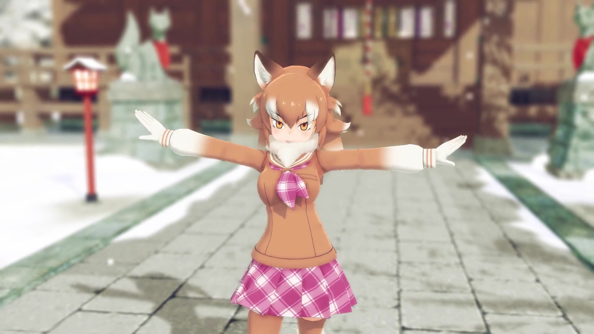 【兽娘动物园mmd】日本狼 - ドラマツルギー_哔哩哔哩_bilibili