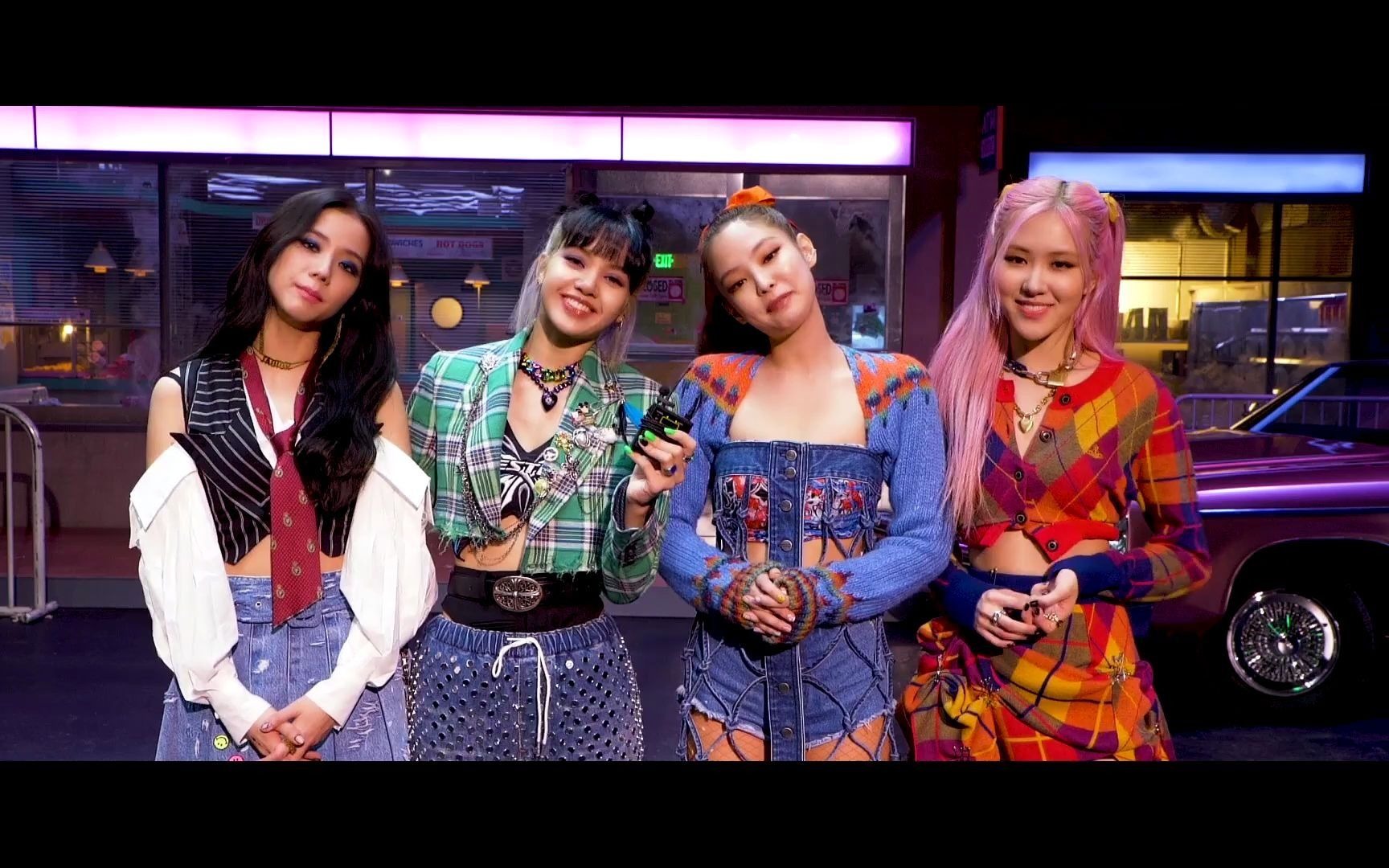 blackpink 《lovesick girls》 mv花絮 making film