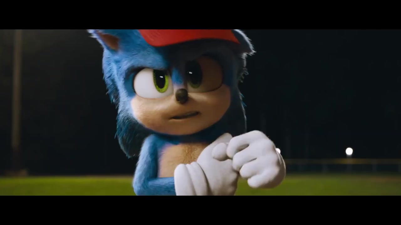 派拉蒙真人:动画电影[刺猬索尼克]曝光北美版(比中国内地多1分钟)预告