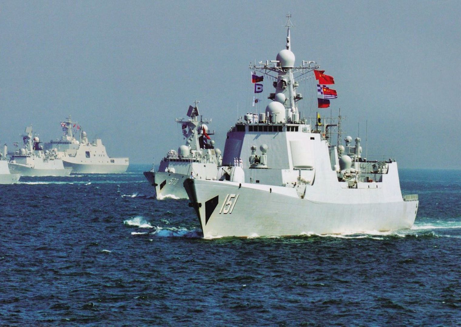 2022年中国服役军舰图片