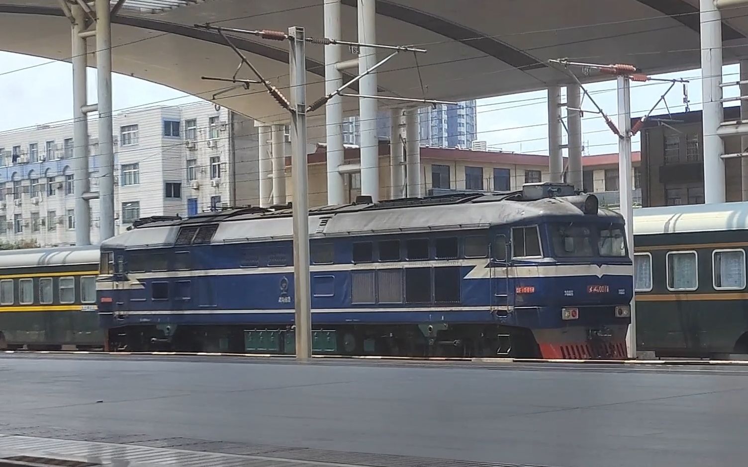 【铁路2023】客车视角—武局南段df8调机