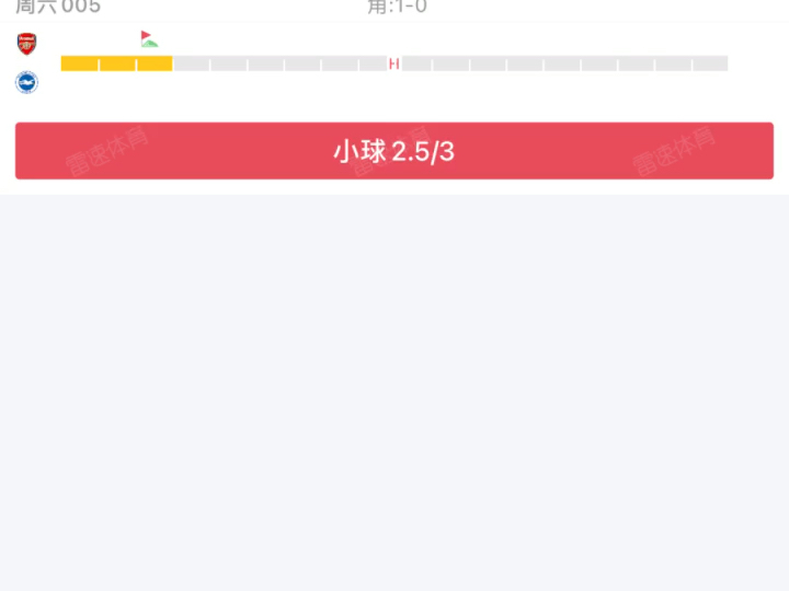 英超,阿森纳vs布赖顿,滚球预测已经发视频.哔哩哔哩bilibili