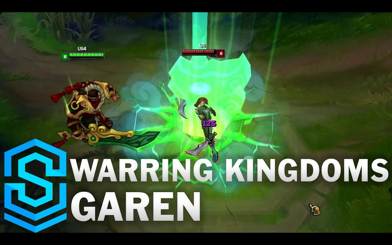 「皮肤档案室」盖伦·德玛西亚之力 —— 张辽 文远 - 英雄联盟