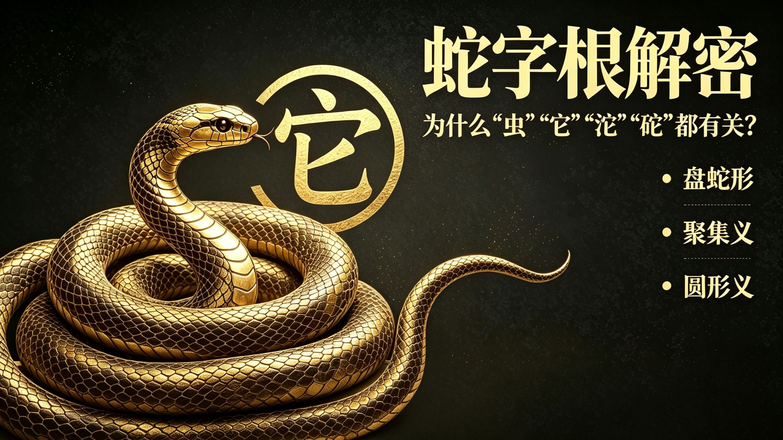 99%的人都不知道“它”字根表示什么意思？