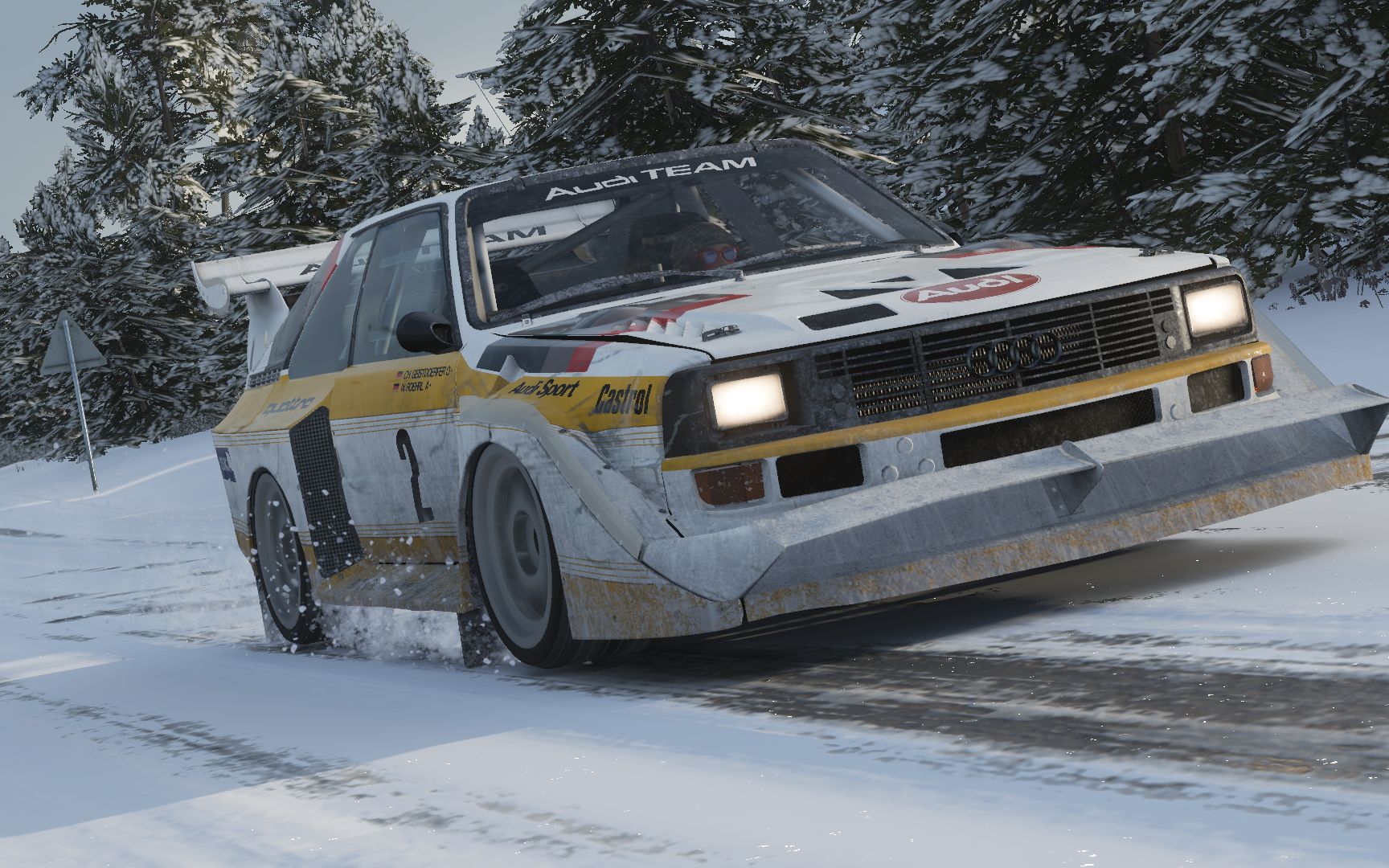 【地平线4】新手开奥迪s1在苦行僧赛道的表现