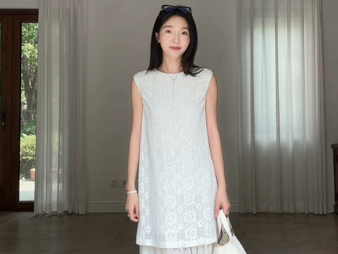 blingbling的仙气亮片连衣裙