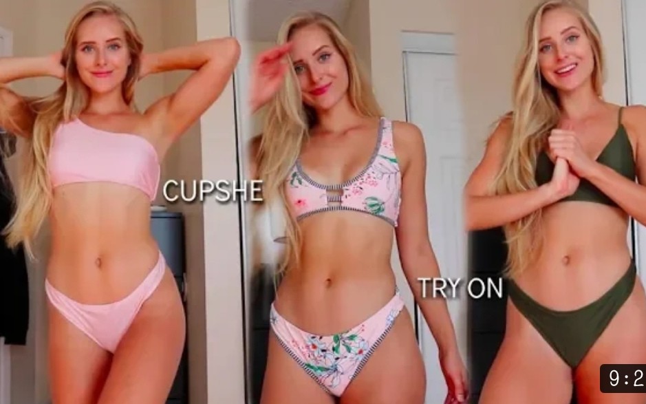 [图]CUPSHE try on haul |all bikini