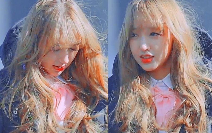 【程潇|饭拍】220114| 阳光下的金发少女真的很美好啊!