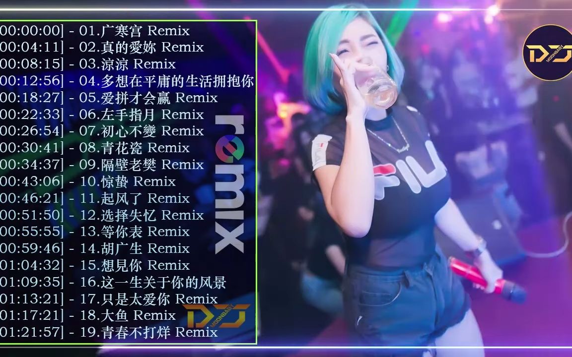 [图]Chinese Dj Remix「最火歌曲DJ」慢搖【讓全世界知道我愛你 ✘ 两枪 ✘ 我不後悔 ✘ 大田後生仔 ✘ 單身情歌 ✘ 只是太爱你】2021 年最劲