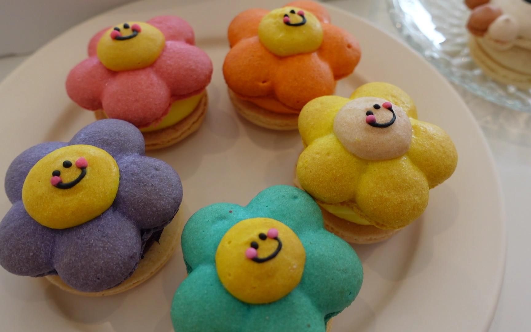 甜品盛宴!丰富的手工卡通马卡龙