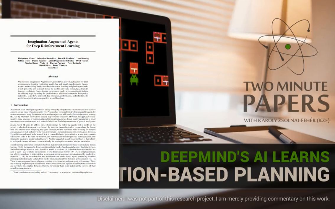 DeepMind提出增强想象智能体 这次能帮你赢游戏(2分钟论文系列)【雷锋字幕组】哔哩哔哩bilibili