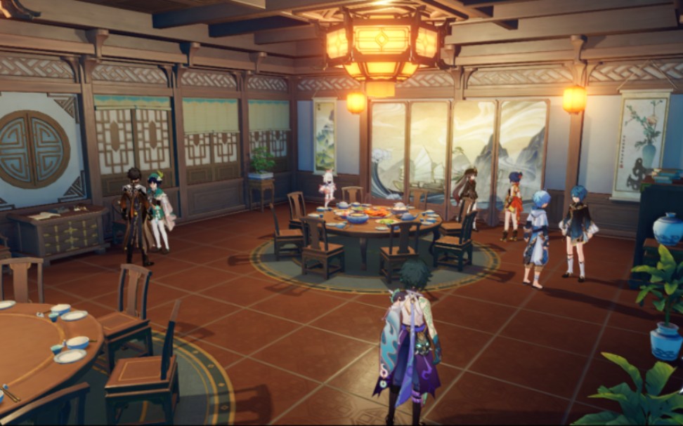 剧情自存 磬弦奏华夜「人前人后」 望舒客栈魈