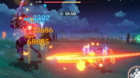 托马和砂糖对于胡桃提升幅度到底有多大 哔哩哔哩 Bilibili